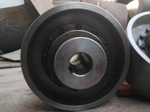 Shandong ZLL type-elastic pin gear coupling with brake wheel
